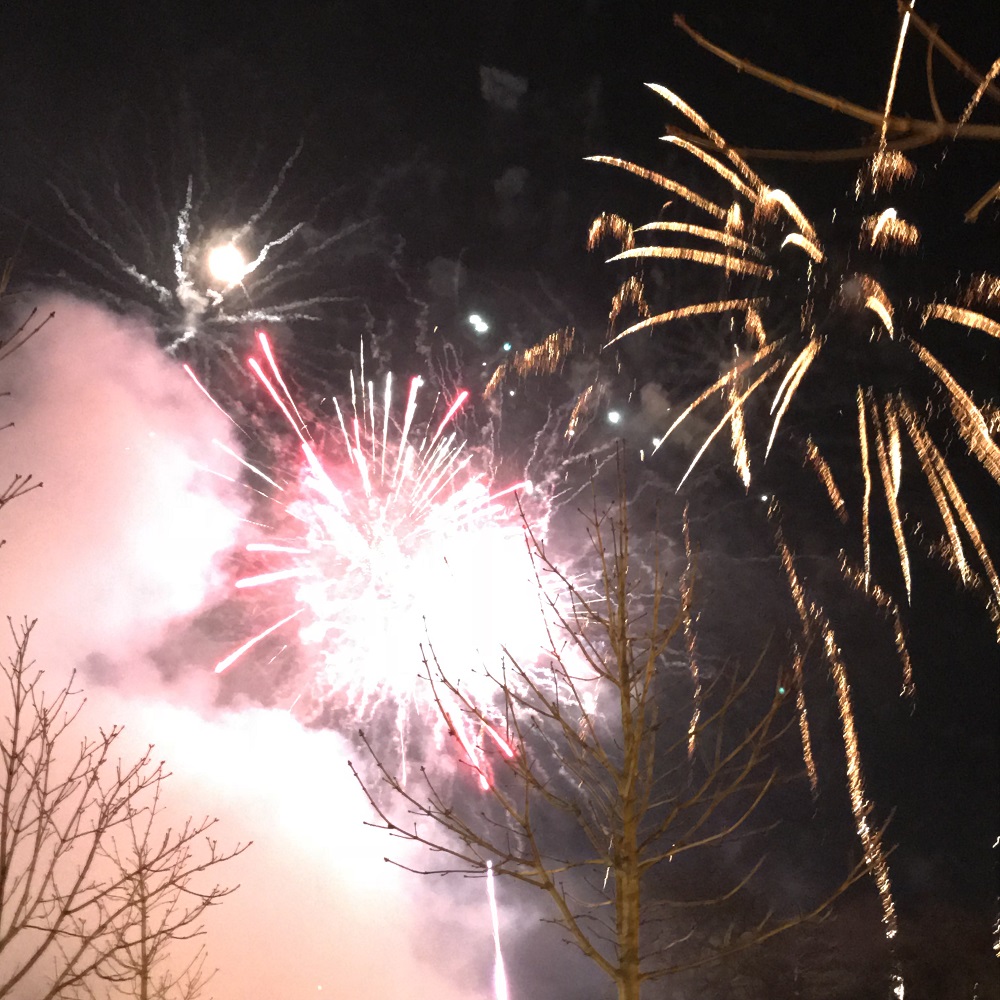 Silvesterfeuerwerk Baden